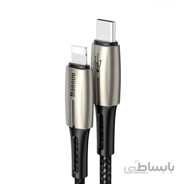 کابل تبدیل تایپ سی و آیفون باسئوس مدل BASEUS CATLRD-01 طول 1.3 متر