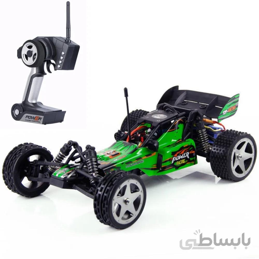 ماشین اسباب بازی کنترلی حرفه ای سرعتی آفرود WLToys L959 2.4GHz 1:12