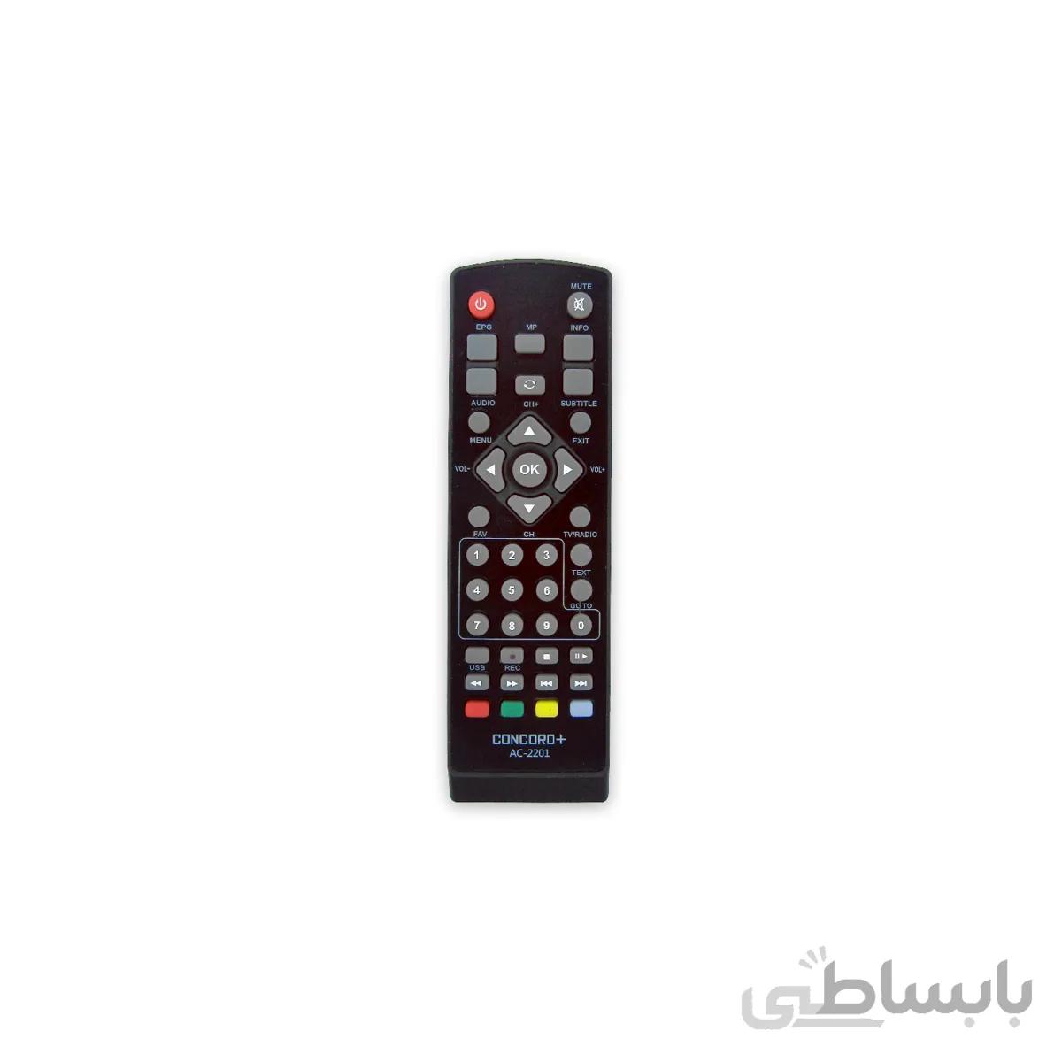 کنترل گیرنده دیجیتال کنکورد پلاس CONCORD+ مدل AC 2201
