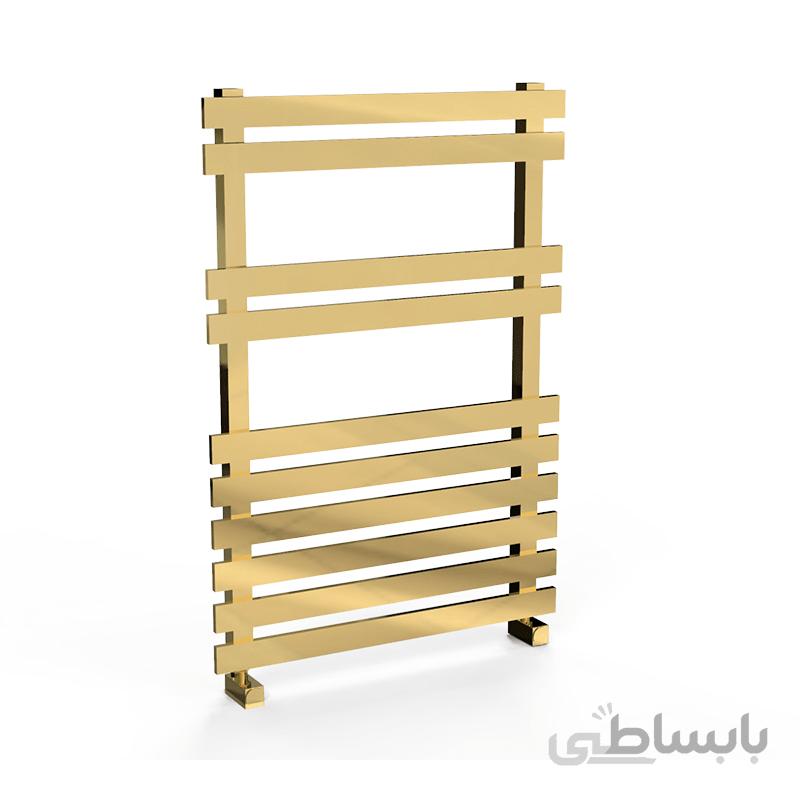 حوله خشک کن استیل سرخاب طلایی