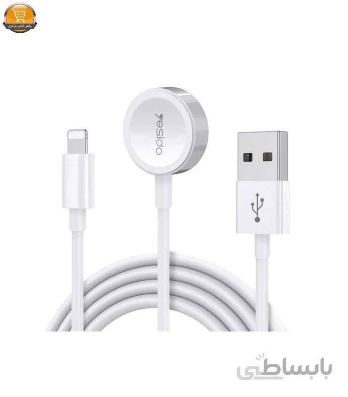 کابل تبدیل USB به لایتنینگ/شارژر مغناطیسی یسیدو مدل CA70 طول 1 متر