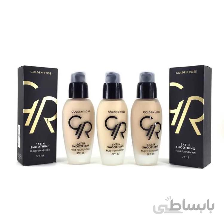 کرم پودر گلدن مدل SATIN SMOOTHING