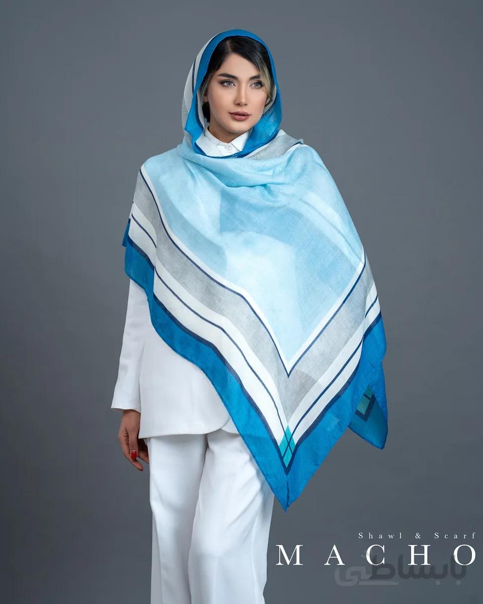 شال نخ پنبه وال ماچو 3019