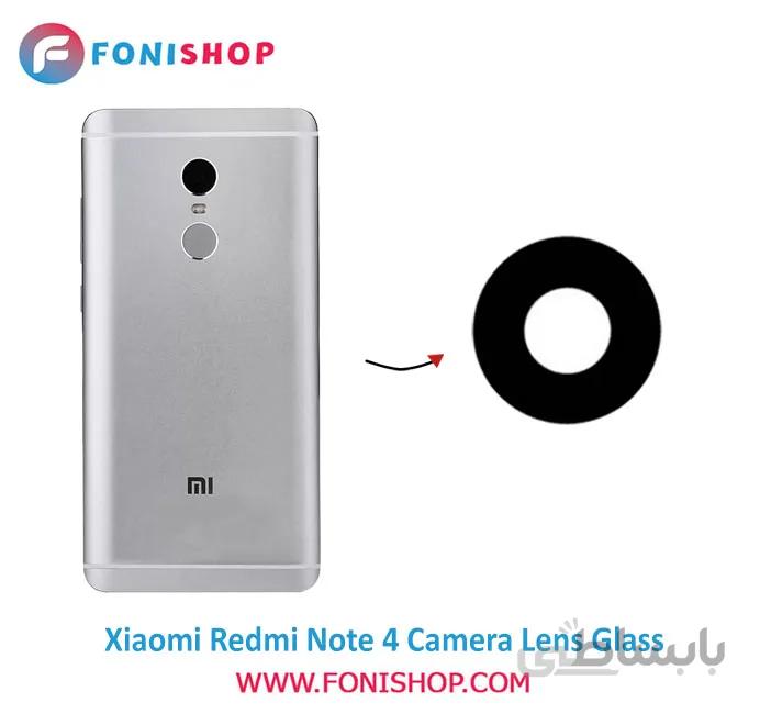 شیشه لنز دوربین گوشی شیائومی Xiaomi Redmi Note 4