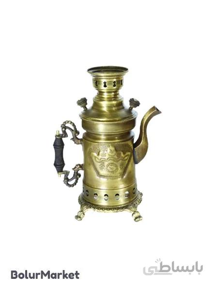 کتری قلم کاری انتیک طرح شکاری کد 080010077
