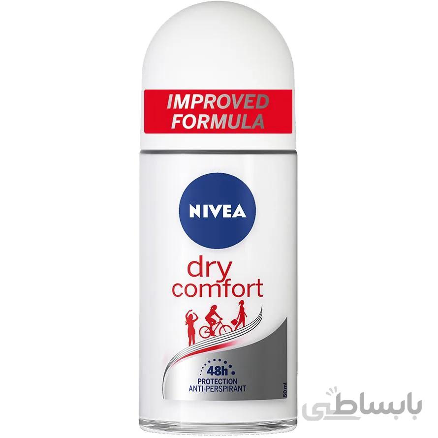 رول ضد تعریق زنانه نیوآ مدل dry comfort حجم ۵۰ میل