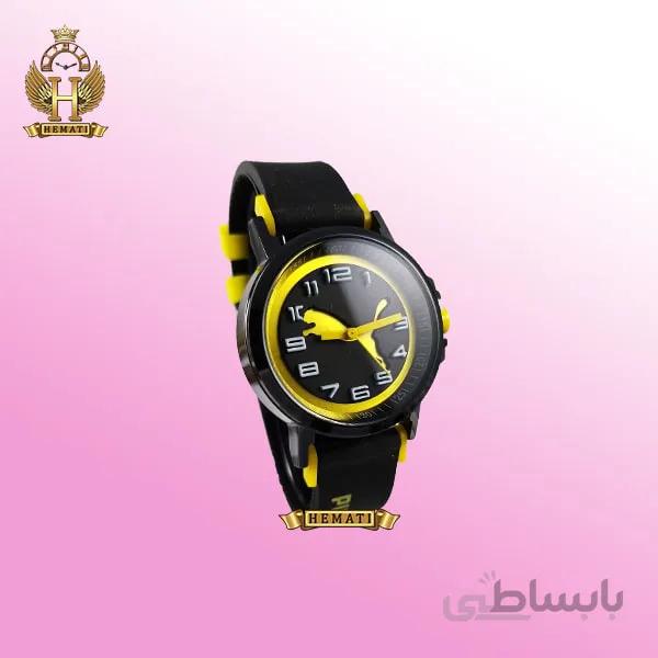 ساعت اسپرت پوما PUMA PM102 مشکی_زرد