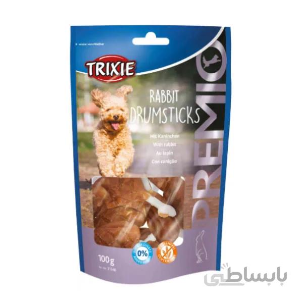 تشویقی سگ ران خرگوش مدل تریکسی – Rabbit Drumsticks