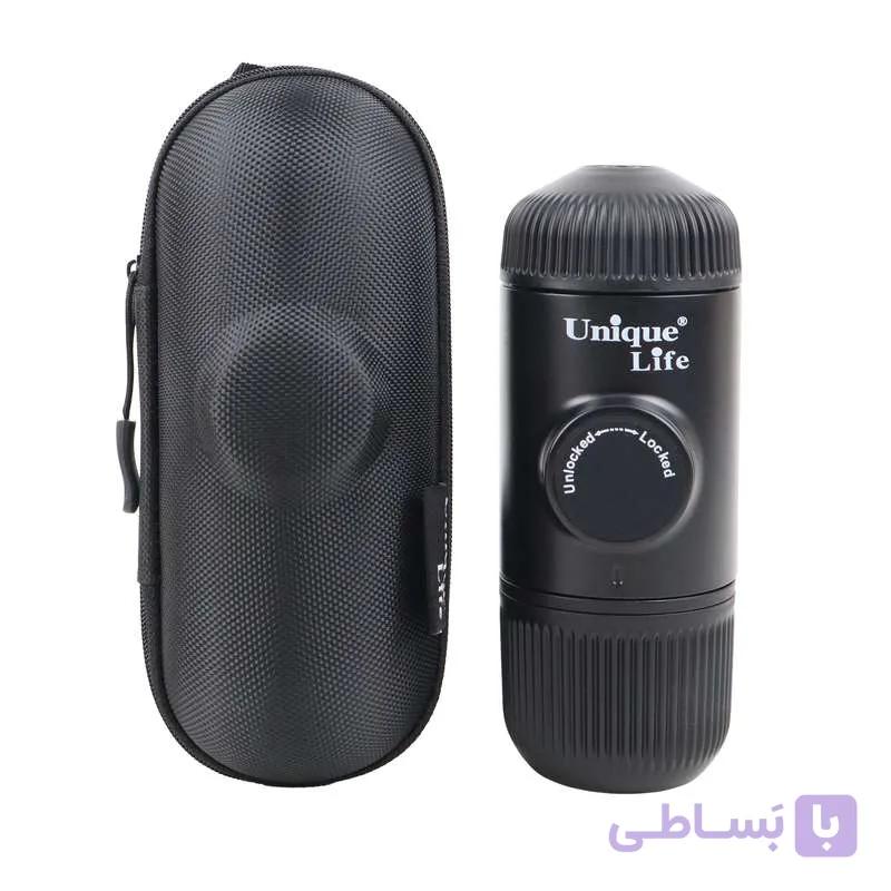 اسپرسوساز سفری یونیک لایف مدل UL-8202 به همراه کیف