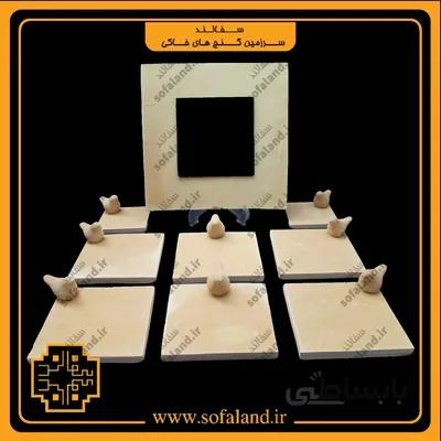 ست هفت سین خشتی پرنده دار سفالند