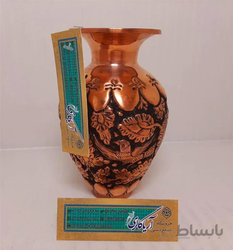 گلدان مس تپل قلم ۱۵س کد 13263266440