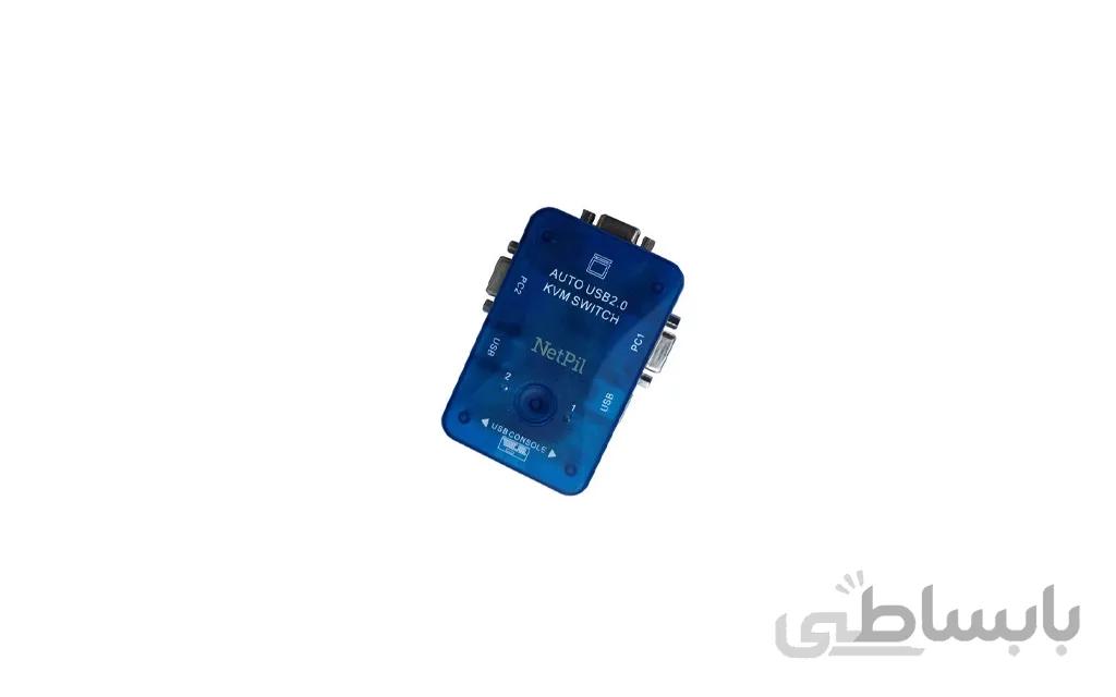 سوییچ دو پورت KVM نت پیل مدل 102UK-T