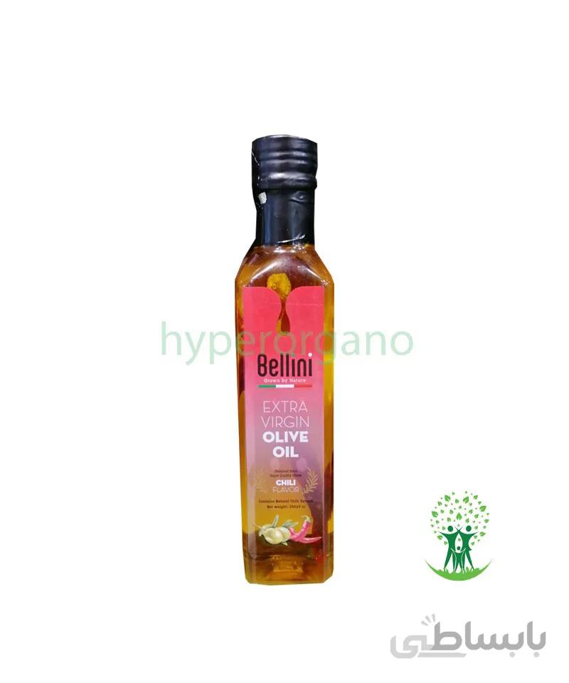 روغن زیتون طعم دار با چیلی 250 گرمی بلینی