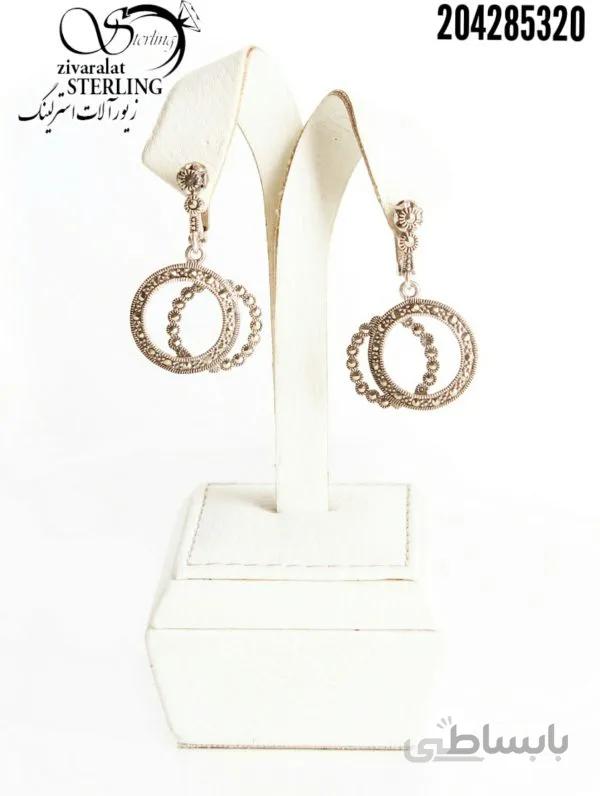 گوشواره نقره کد: 3080