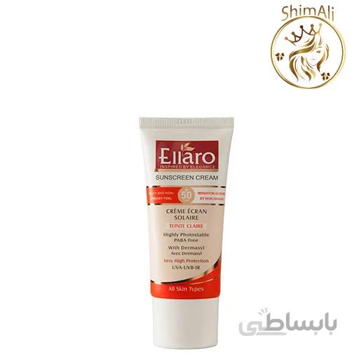 کرم ضد افتاب الارو 50 میل