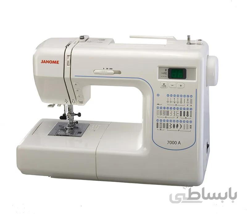 چرخ خیاطی و گلدوزی ژانومه مدل 7000A