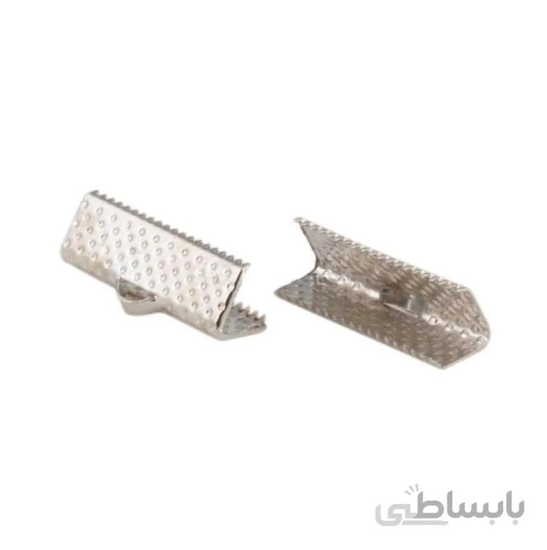 بسته سر بند نقره ای 25mm بسته 15 عددی