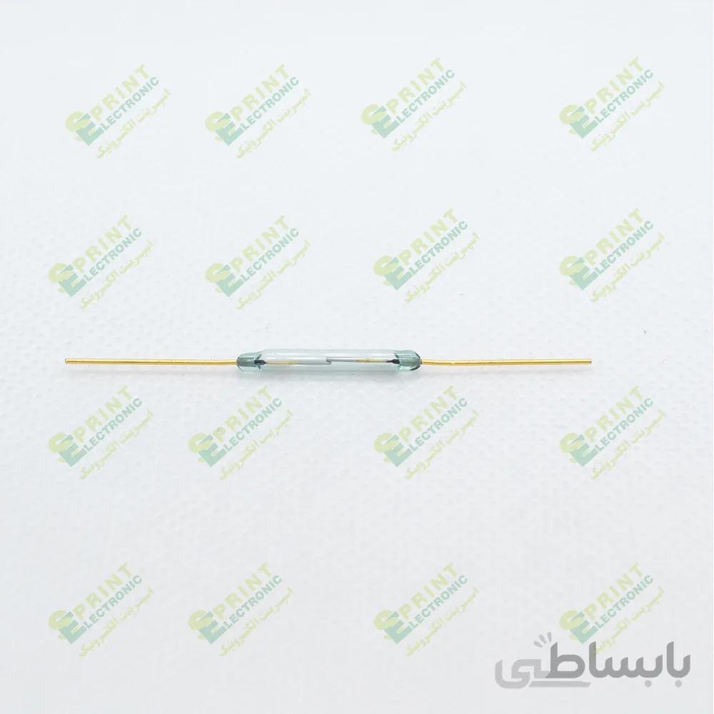 رید سوییچ پایه طلایی شیشه ای 20 میلیمتر Reedswitch20MM