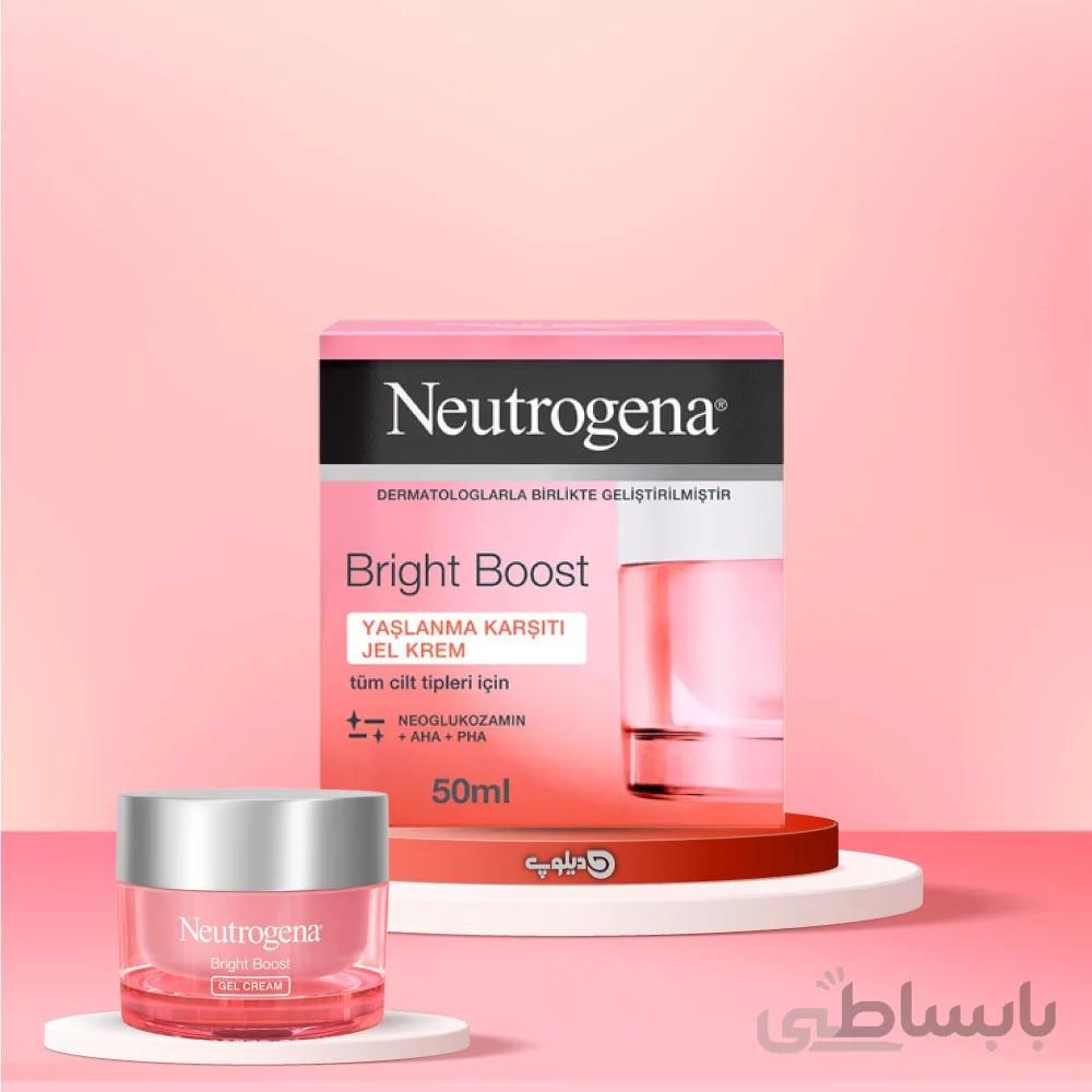 کرم روشن کننده نیتروژنا ا Neutrogena bright boost gel cream