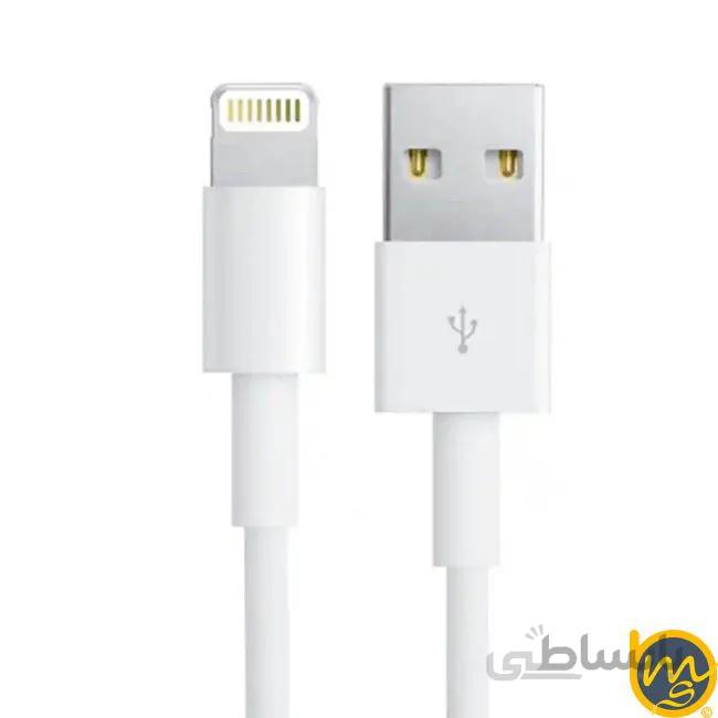 کابل شارژ (تبديل) USB به لايتنينگ اپل اصلی (اورجینال اپل استور)