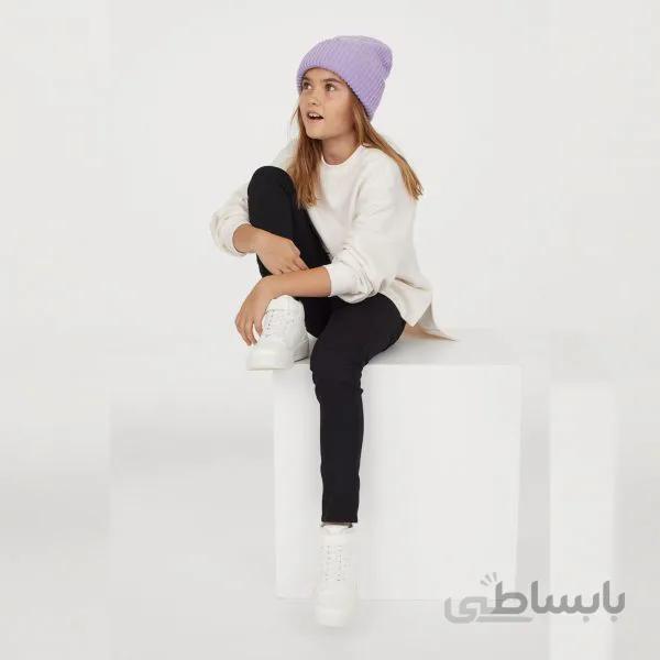شلوار کتان اسکینی و سوپر استرچ (9-10سال)