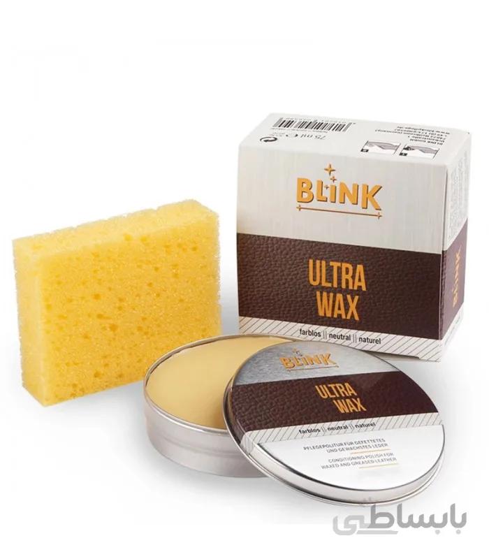 روغن بی رنگ براق کننده و ضد اب بلینک اُلترا واکس ULTRA WAX