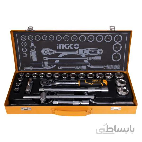 مجموعه 24 عددی سری بکس 1.2 اینچ اینکو مدل HKTS0243