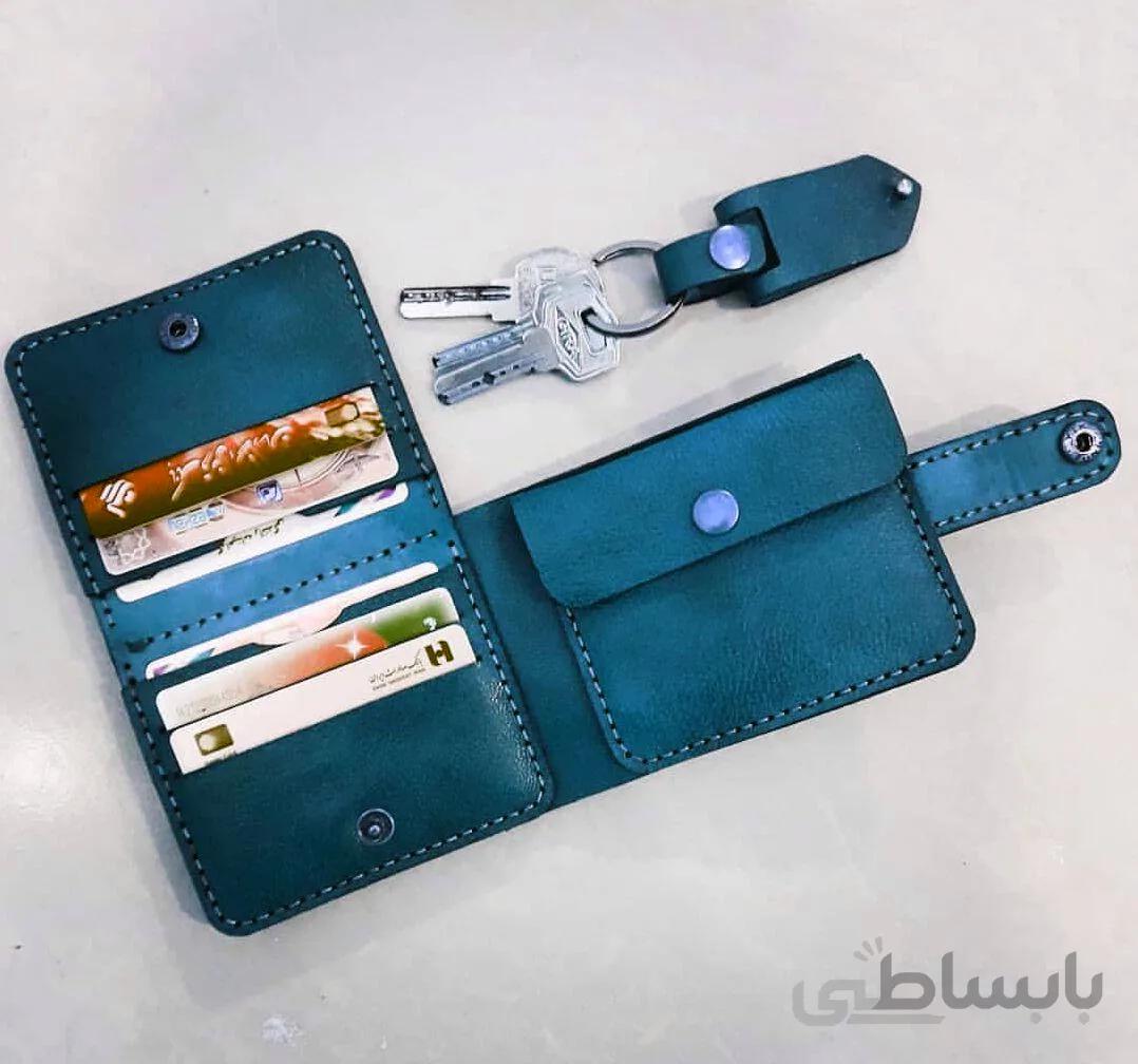 کیف پول چرم طبیعی