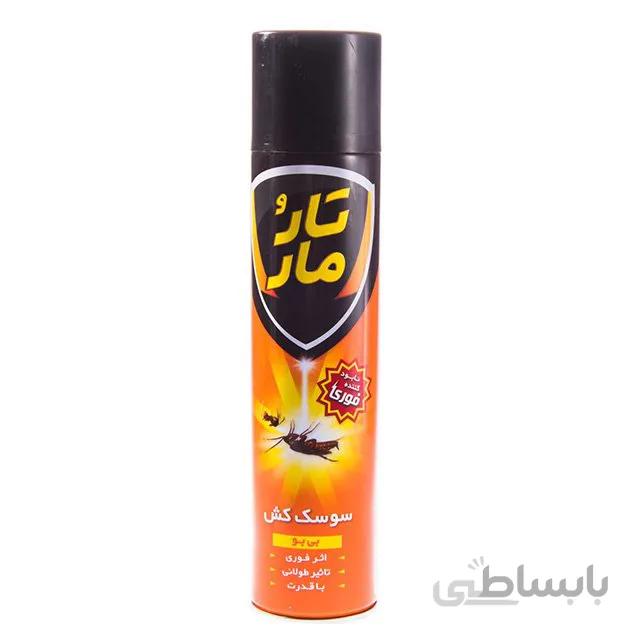 اسپری سوسک کش بدون بو تار و مار 400 میلی لیتری ا -