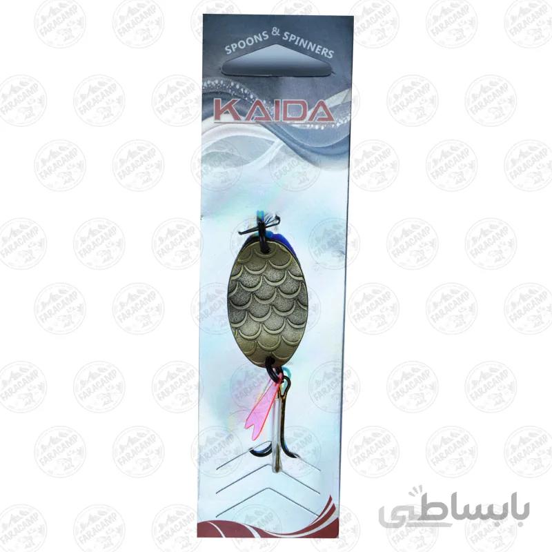 طعمه قاشقک ماهیگیری کایدا زیتونی 11 گرمی