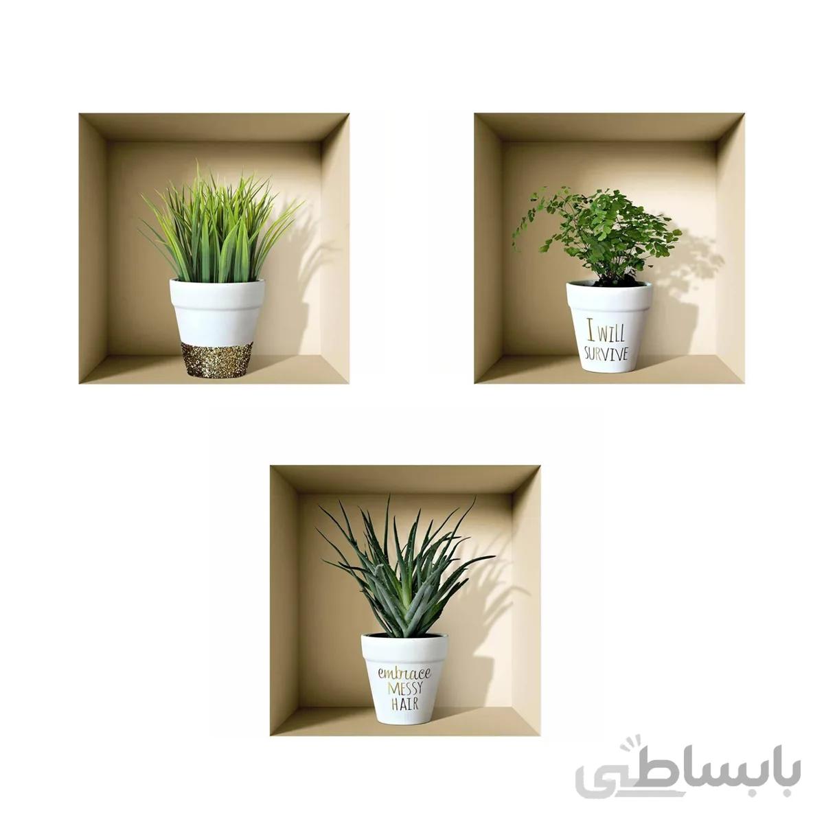 پوستر 15cm طاقچه مجازی مدل VS05S -پک ۳ عددی – چسب موضعی