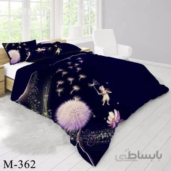 روتختی سه بعدی ساتن ابریشم ترک طرح مدرن - کد M 362
