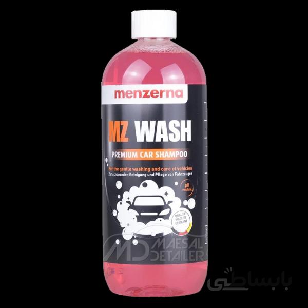 شامپو مخصوص خودرو یک لیتری منزرنا - Menzerna Mz Wash Car Shampoo