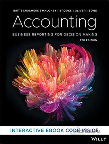 دانلود کتاب Accounting Business Reporting for Decision Making 9780730369325 (7th Edition)- Original PDF