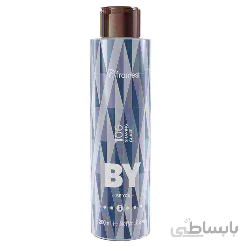 ژل حالت دهنده مو فرامسی مدل By حجم 200 میل ا Framesi Shaping Glaze Hair Gel 200ml