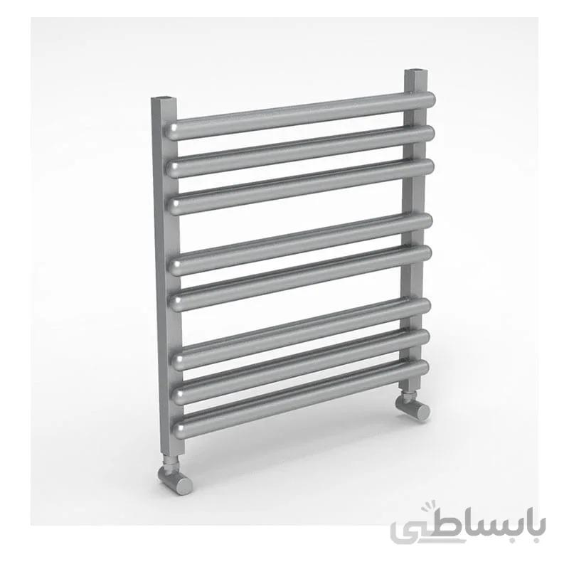 حوله خشک کن آلومینیوم کروم مات آذین
