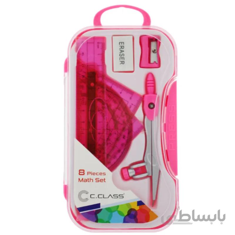 ست پرگار سی کلاس 8 تکه مدل c.class CS-313 دانش آموزی