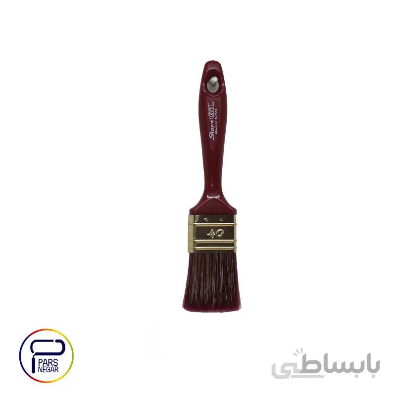 قلم مو استارگیل ۴۰ میلی متر موی نرم مخصوص رنگ آکریلیک