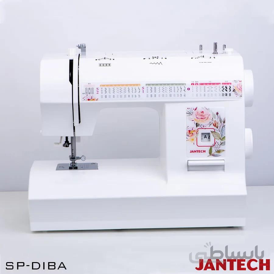 چرخ خیاطی جانتک مدل SP-DIBA با پایه و سوزن نخ کن ا خرید آنلاین ماشین های خیاطی