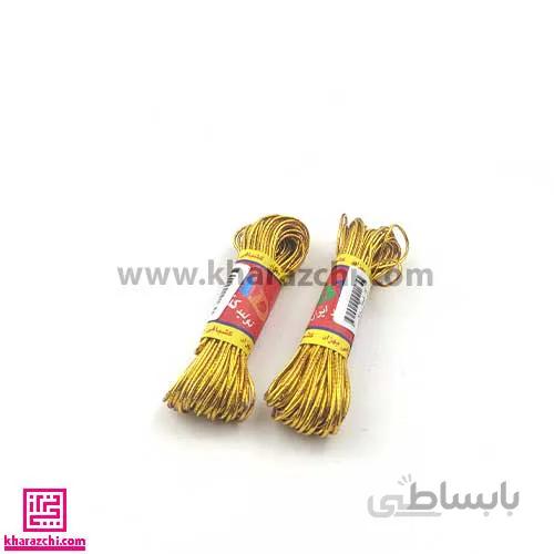 کش قیطانی نازک طلایی