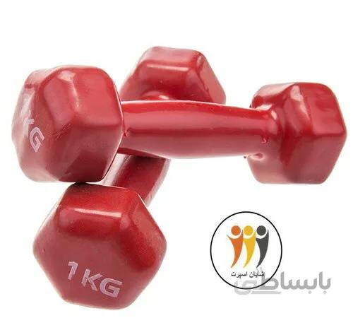 دمبل ایروبیک1کیلوگرم ا دسته: