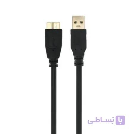 کابل هارد اکسترنال USB 3.0 پی نت مدل گلد طول 0.5 متر