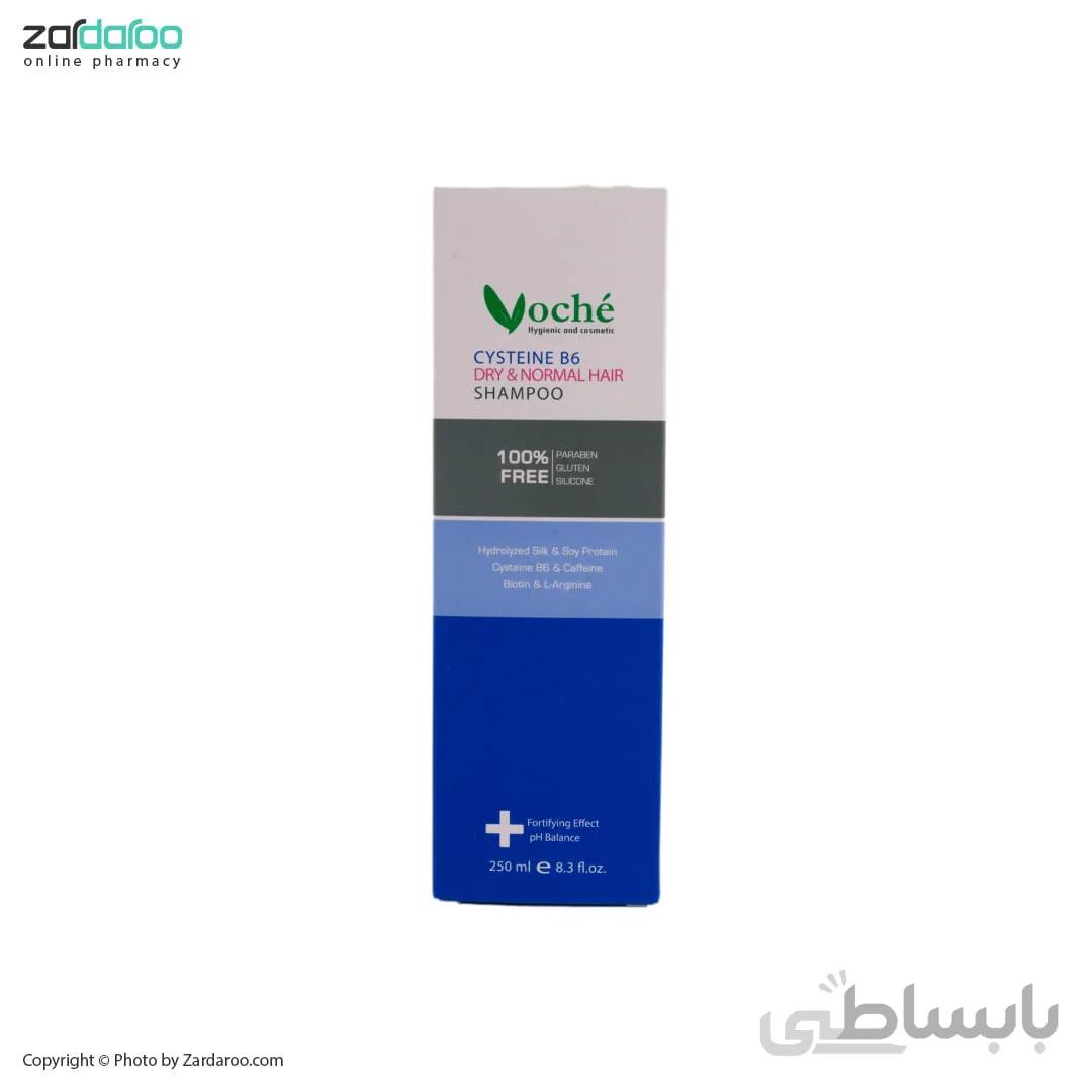 شامپو تقویت کننده مو وچه حاوی سیستئین و ویتامین B6 حجم 250 میل ا Voche Cysteine B6 Fortifying Shampoo 250ml