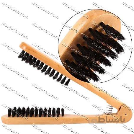 برس کراتین مو مدل چوبی