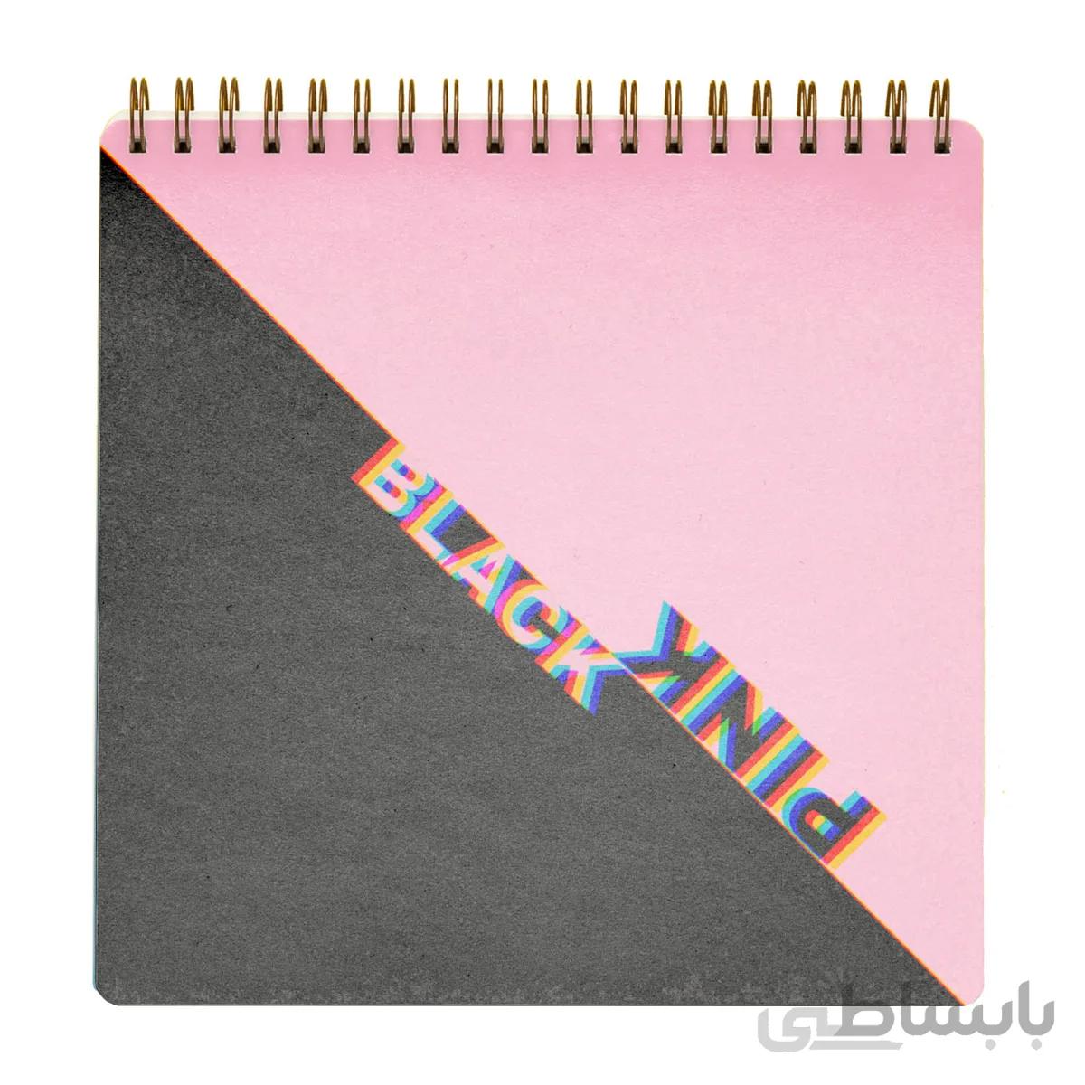 دفترچه يادداشت black pink کد 5011