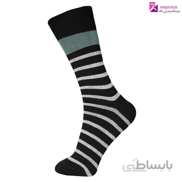 جوراب مردانه mrjoorab طرح راه راه کد R215191