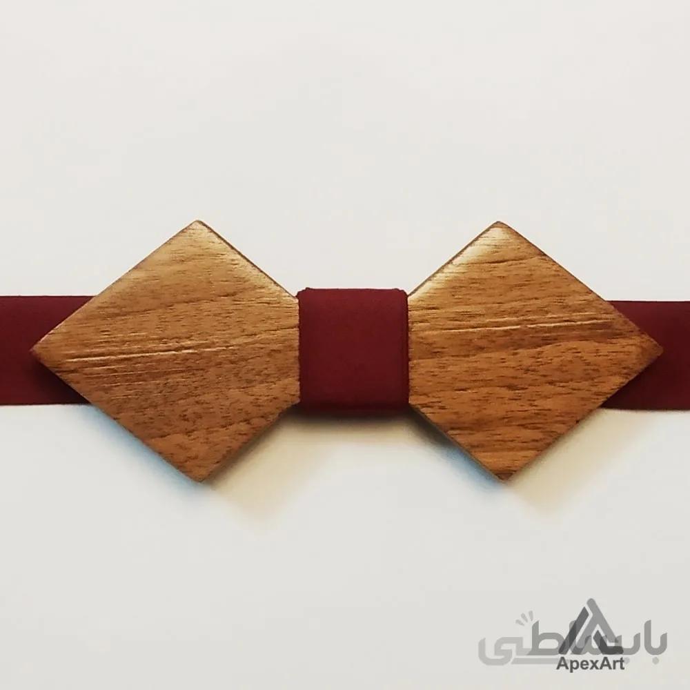 پاپیون چوبی طرح روناک