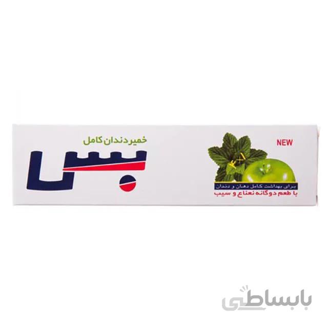 خمیر دندان کامل نعنا و سیب بس ۱۰۰ گرمی ا -