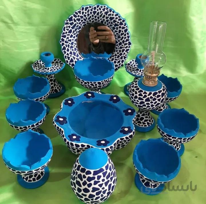 هفت سین سفالی سنگی کد ۱۰۱۰۸۲