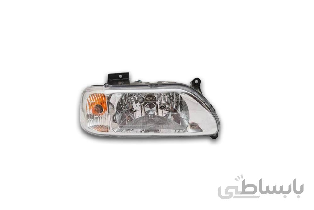 چراغ جلو پراید 131 سمت راست به همراه لامپ فراز
